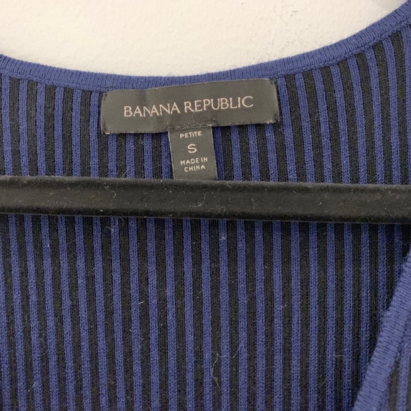 Banana Republic Navy Knit Aline Dress - Picture 3 of 4